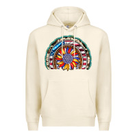 Tofu sunflower american flag leopard gemstone cowhide rainbow Premium Hoodie - Artiststas