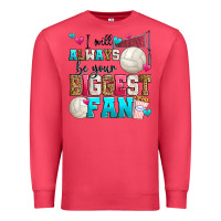 Cardinal i will always be your biggest fan volleyball Premium Sweatshirt - Zillion Design Studio