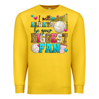Lemon i will always be your biggest fan volleyball Premium Sweatshirt - Zillion Design Studio