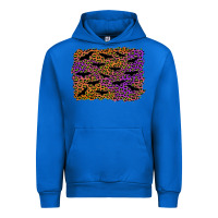 Cobalt halloween leopard bat background Urban Hoodie - AdoDesignShop