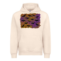 Sandshell halloween leopard bat background Urban Hoodie - AdoDesignShop