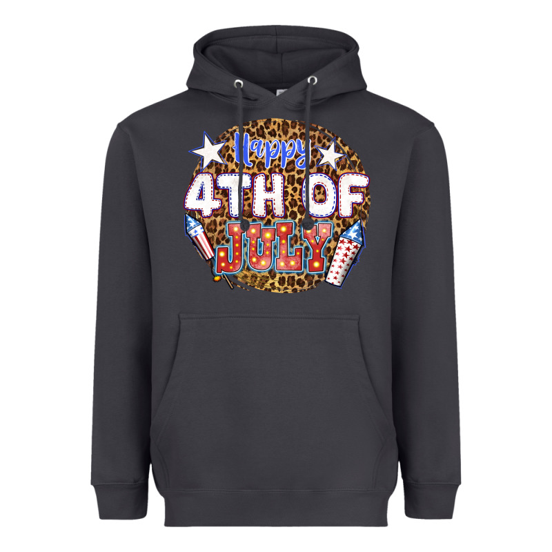 Happy 4th Of July Billie Wilder Heavyweight Hoodie by texasbilliewilder | Teevron