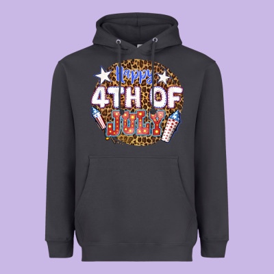 Heavyweight Hoodie happy 4th of july billie wilder