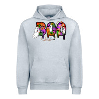 Heather Grey halloween boo Urban Hoodie - AdoDesignShop