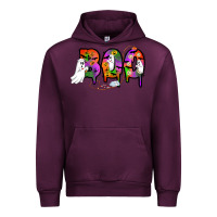 Mauve Wine halloween boo Urban Hoodie - AdoDesignShop