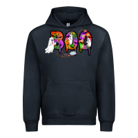 Navy halloween boo Urban Hoodie - AdoDesignShop