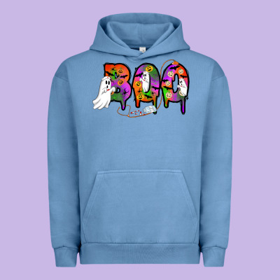 Halloween Boo Urban Hoodie Designed By Adodesignshop