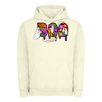 Pigment Pistachio halloween boo Urban Hoodie - AdoDesignShop