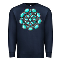 Navy gemstone jewelry Premium Sweatshirt - RanaPortraitStore