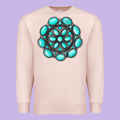 Gemstone Jewelry Premium Sweatshirt Designed By Ranaportraitstore