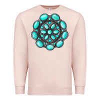 Pale Pink gemstone jewelry Premium Sweatshirt - RanaPortraitStore