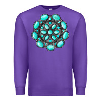 Purple gemstone jewelry Premium Sweatshirt - RanaPortraitStore