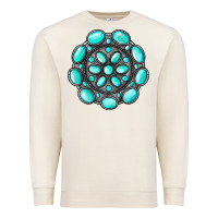 Sandshell gemstone jewelry Premium Sweatshirt - RanaPortraitStore