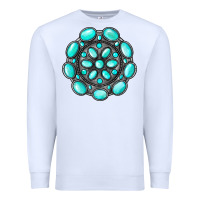 White gemstone jewelry Premium Sweatshirt - RanaPortraitStore