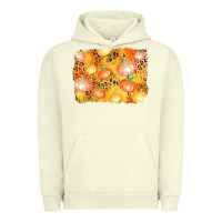 Pigment Pistachio fall pumpkin background Urban Hoodie - AdoDesignShop