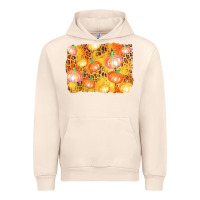 Sandshell fall pumpkin background Urban Hoodie - AdoDesignShop