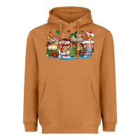 Meerkat christmas cookie coffee cups Heavyweight Hoodie - Zillion Design Studio