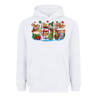 White christmas cookie coffee cups Heavyweight Hoodie - Zillion Design Studio