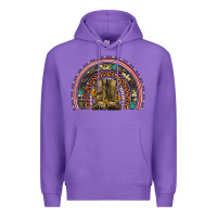 Purple soldier boots camouflage leopard gemstone rainbow Premium Hoodie - Artiststas
