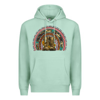 Seafoam soldier boots camouflage leopard gemstone rainbow Premium Hoodie - Artiststas