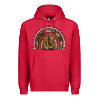 Cardinal soldier boots camouflage leopard gemstone rainbow Premium Hoodie - Artiststas