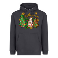 Smoke tis the season christmas cake Heavyweight Hoodie - Zillion Design Studio