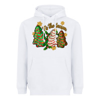 Tis The Season Christmas Cake Heavyweight Hoodie | Teevron
