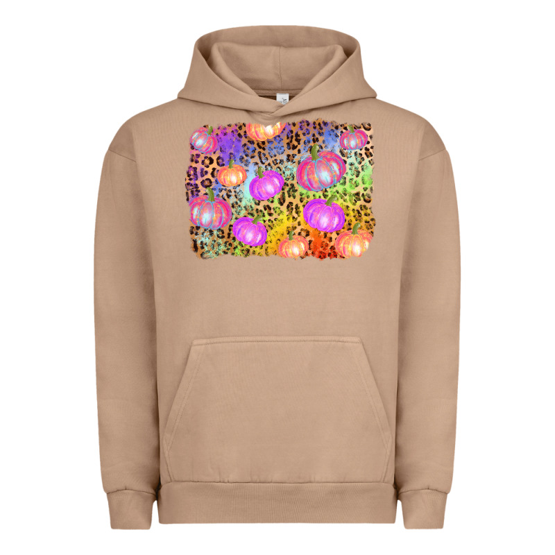 Colourful Pumpkin Background Urban Hoodie by AdoDesignShop | Teevron