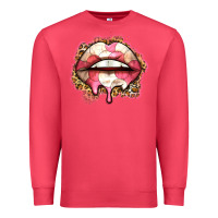 Cardinal volleyball lips Premium Sweatshirt - Zillion Design Studio
