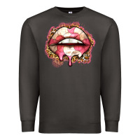 Smoke volleyball lips Premium Sweatshirt - Zillion Design Studio