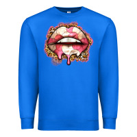 True Royal volleyball lips Premium Sweatshirt - Zillion Design Studio