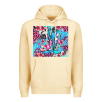 Pina Colada dentist element with flowers Premium Hoodie - AdoDesignShop