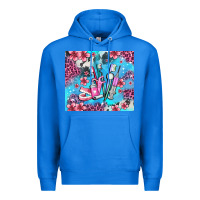 True Royal dentist element with flowers Premium Hoodie - AdoDesignShop