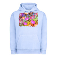 Pigment Grape Ice colourful pumpkin background Urban Hoodie - AdoDesignShop