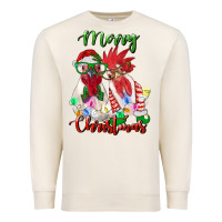Sandshell christmas roosters Premium Sweatshirt - RanaPortraitStore
