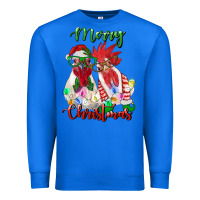 True Royal christmas roosters Premium Sweatshirt - RanaPortraitStore
