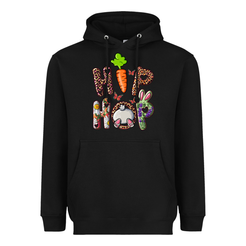 Hip Hop Easter Bunny Heavyweight Hoodie by RanaPortraitStore | Teevron