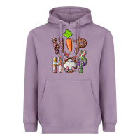 Lavender hip hop easter bunny Heavyweight Hoodie - RanaPortraitStore