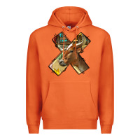 Carrot farm life alphabet lowercase letters x Premium Hoodie - BundleAndBundleShop