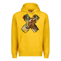 Lemon farm life alphabet lowercase letters x Premium Hoodie - BundleAndBundleShop