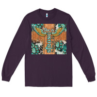 Plum she is strong tumbler Long Sleeve Tee - BarkalooDesign
