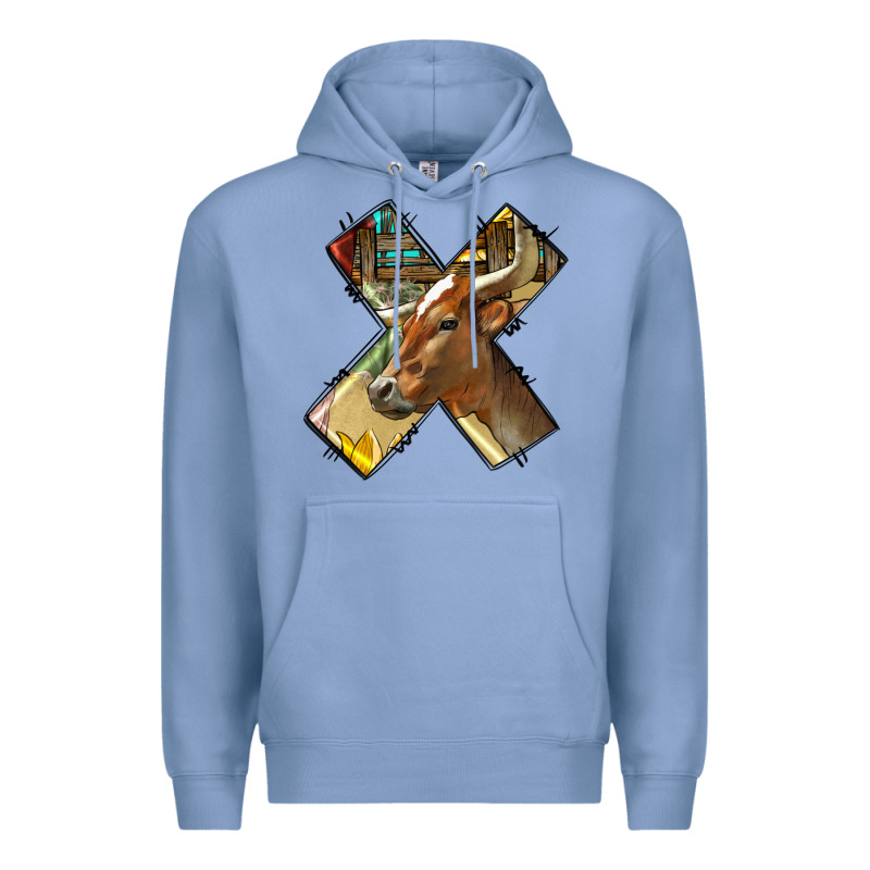 Farm Life Alphabet Lowercase Letters X Premium Hoodie by BundleAndBundleShop | Teevron