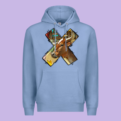 Farm Life Alphabet Lowercase Letters X Premium Hoodie Designed By Bundleandbundleshop