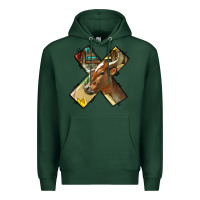 Sports Green farm life alphabet lowercase letters x Premium Hoodie - BundleAndBundleShop