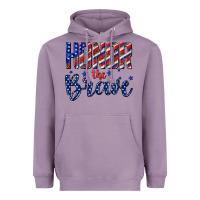 Lavender honor the brave Heavyweight Hoodie - texasbilliewilder