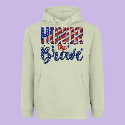 Heavyweight Hoodie honor the brave