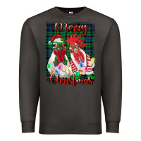 Smoke christmas roosters with background Premium Sweatshirt - RanaPortraitStore