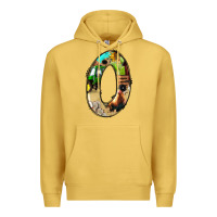 Antique Gold farm life alphabet numbers 0 Premium Hoodie - BundleAndBundleShop
