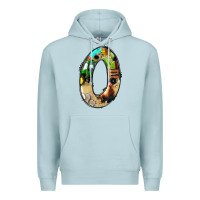 Blue Mist farm life alphabet numbers 0 Premium Hoodie - BundleAndBundleShop