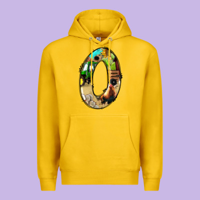 Farm Life Alphabet Numbers 0 Premium Hoodie Designed By Bundleandbundleshop